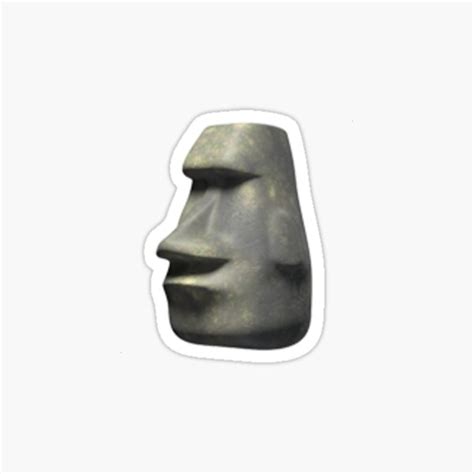 what does the easter island head emoji mean